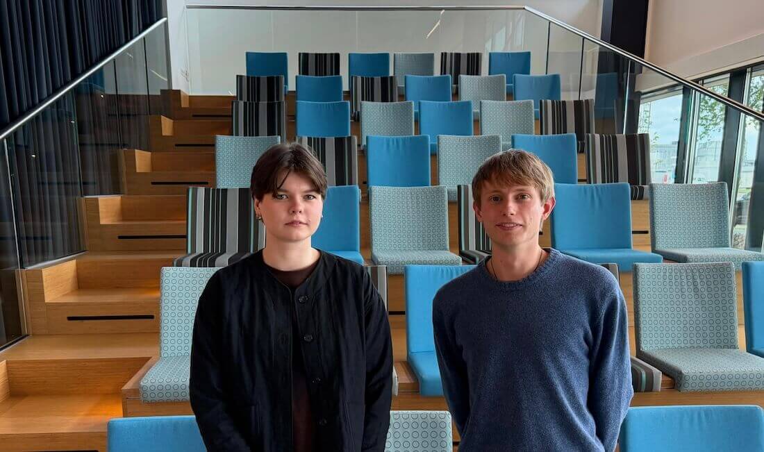 Portretfoto van Aglaya Drobysheva en Daan Walder